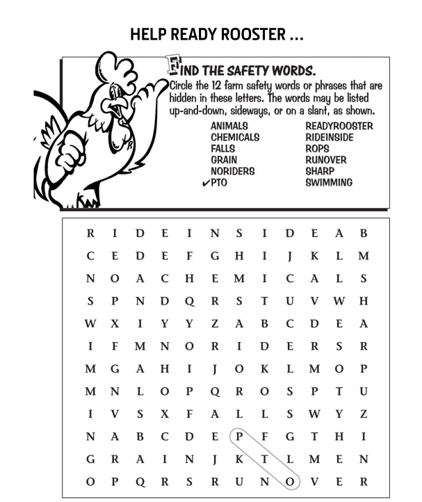 free child safety coloring pages