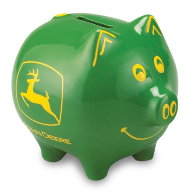 John Deere Piggy Bank 