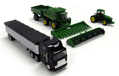 john deere s670 combine toy