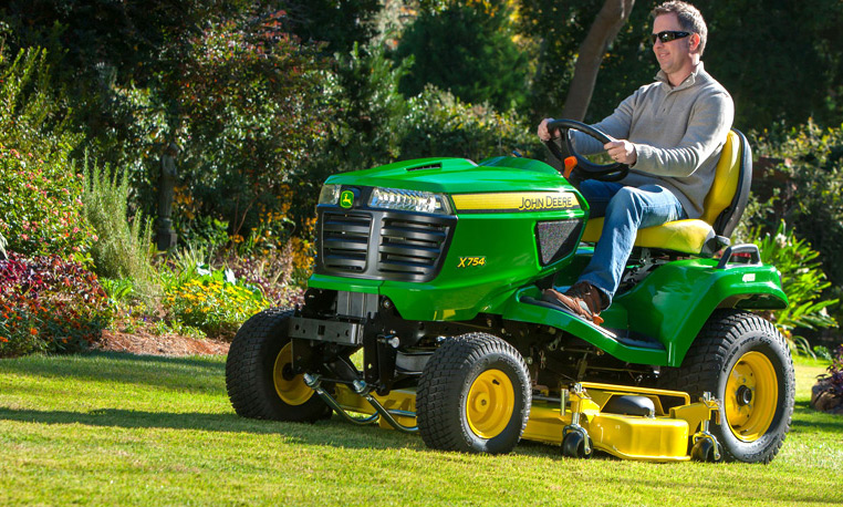 Six John Deere 4-Wheel Steering Mowers to Run Circles around Lawn Projects