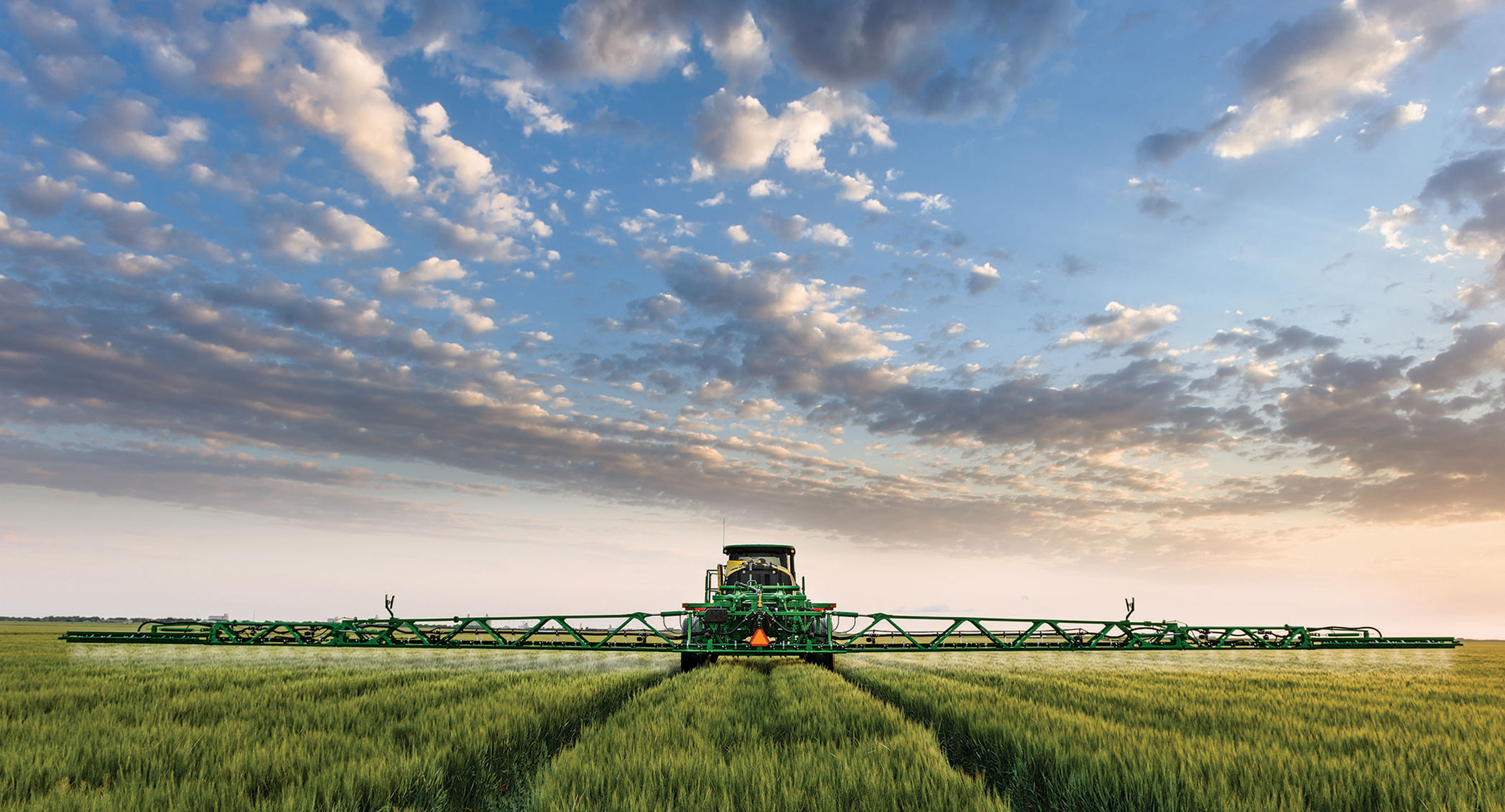 john deere spraying