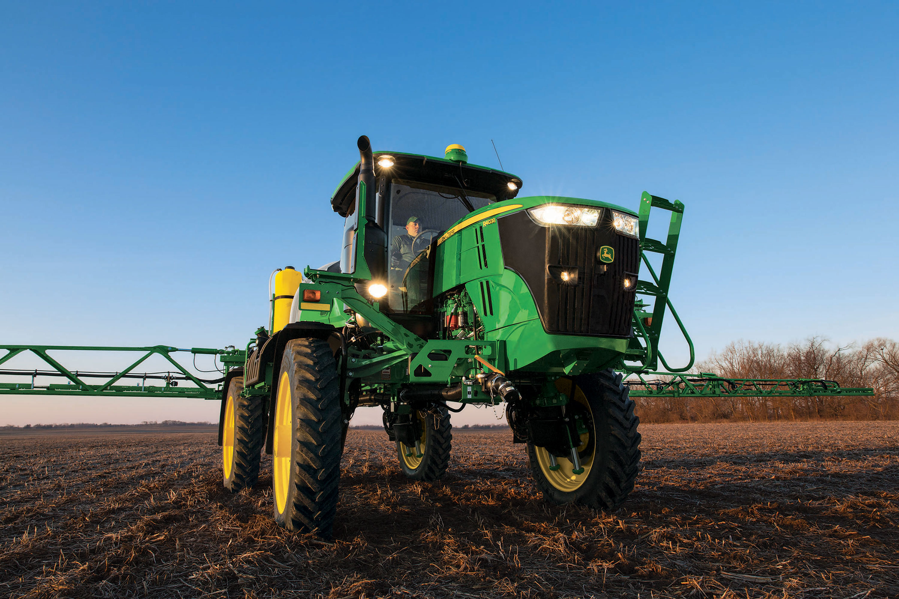 john deere spraying