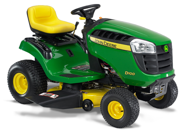 john deere d100 riding mower