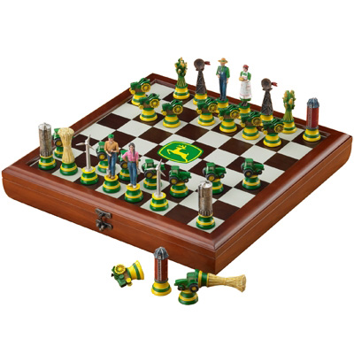 John Deere Chess Set 