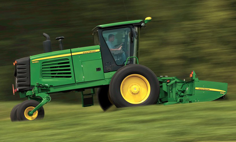 John Deere windrowers