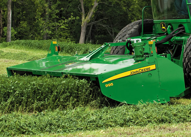 John Deere windrowers