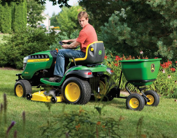 Lawn mower discount tow behind attachments