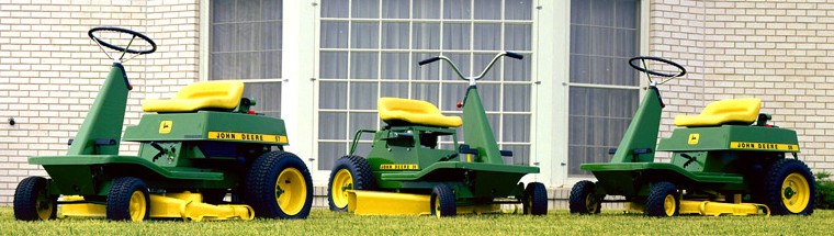 first john deere riding mower