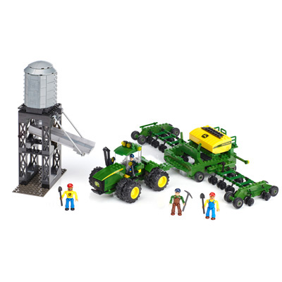 mega bloks john deere farm tractor