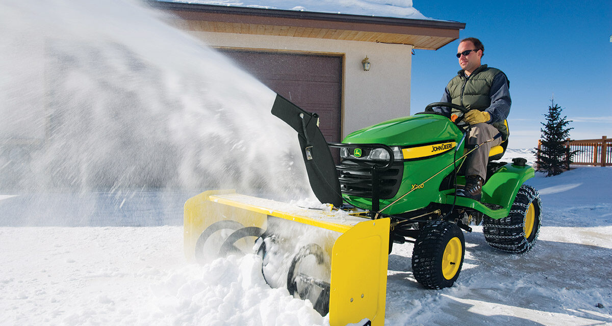 John Deere snowblower