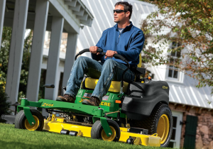 john deere ztrak bagger installation