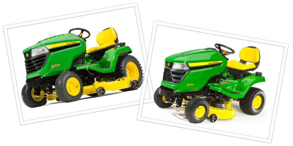 John Deere Riding Mower Comparison Chart