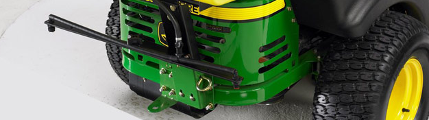 The John Deere ZTrak hitch kit attachment