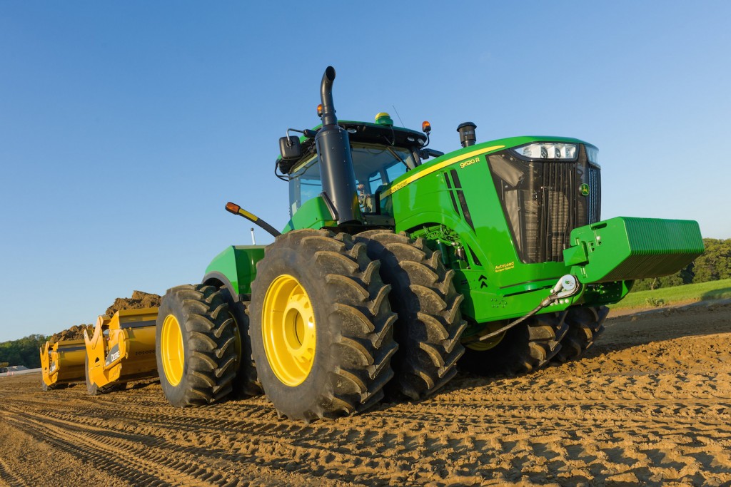 john deere scraper tractors