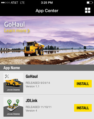 John Deere App Center