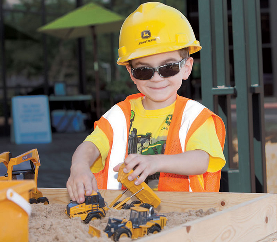 sandbox construction toys