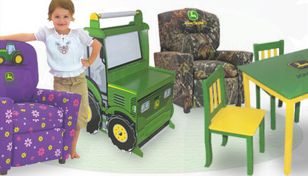 John deere kids store table