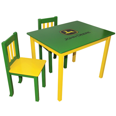 Deere Table and Chairs