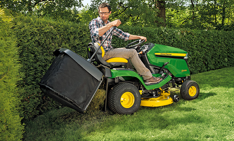 john deere x300r ride on mower