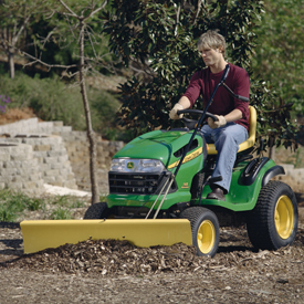 john deere d100 riding lawn mower