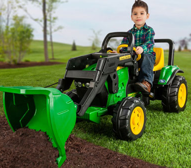 john deere plastic pedal tractor