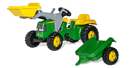 john deere plastic pedal tractor