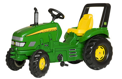 john deere plastic pedal tractor