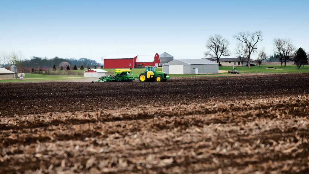 Tractor on Field