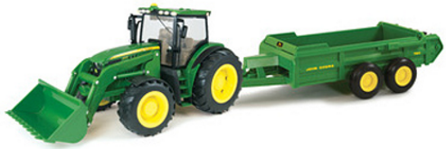 John Deere Tractor with Spreader