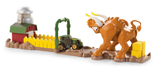 John Deere Mighty Movers Bullpen Excape Playset