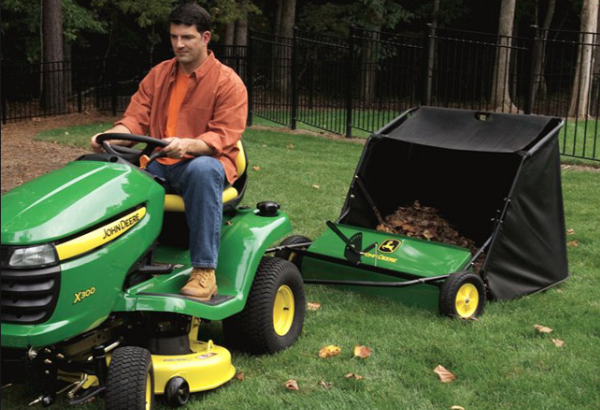 John deere riding mower attachments sale