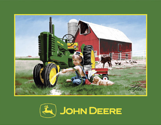 John deere blankets online for sale