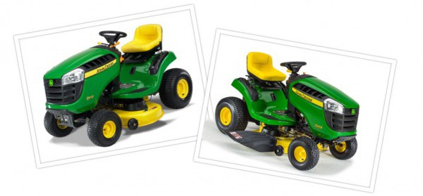 John deere cheap lawn mower d105