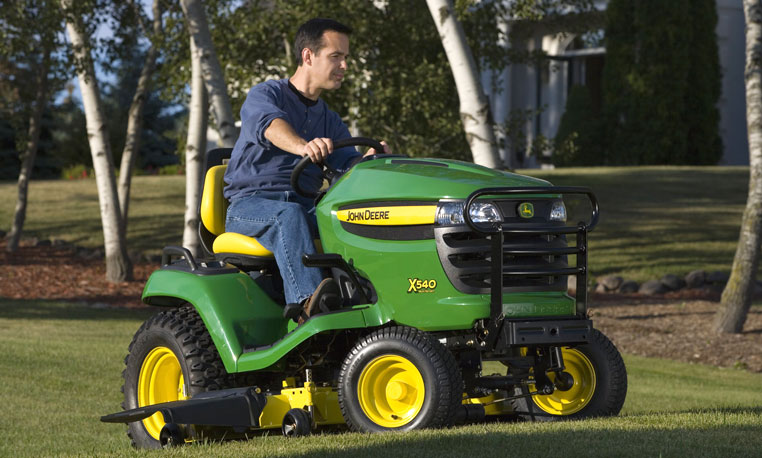 John deere discount leaf collection cart