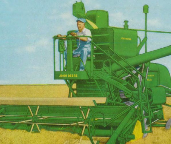 John Deere 55 Combine Data