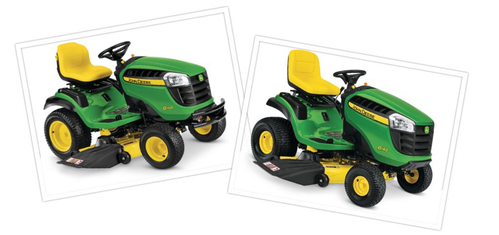 John Deere D140 vs. D160 