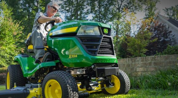 john deere riding mower