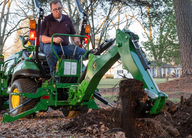 John Deere 260B Backhoe