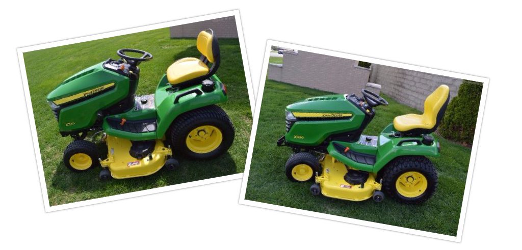 A Quick Comparison Of The John Deere X570 Vs X590