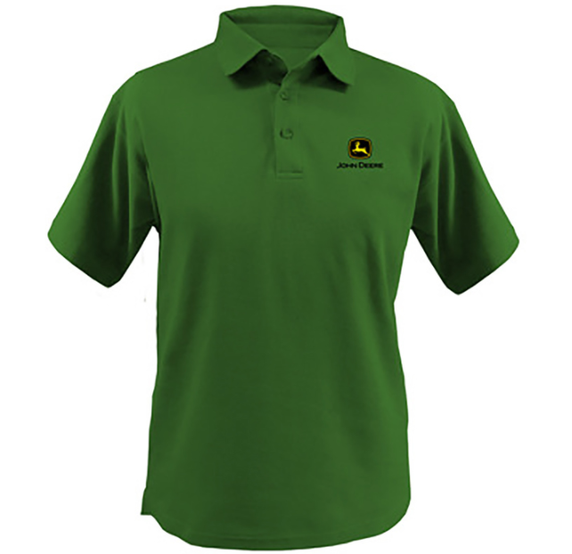 John Deere Men's Polo Golf Shirt