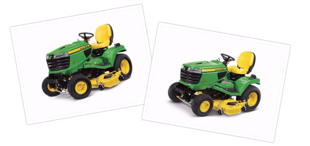 John Deere X710 vs. X730