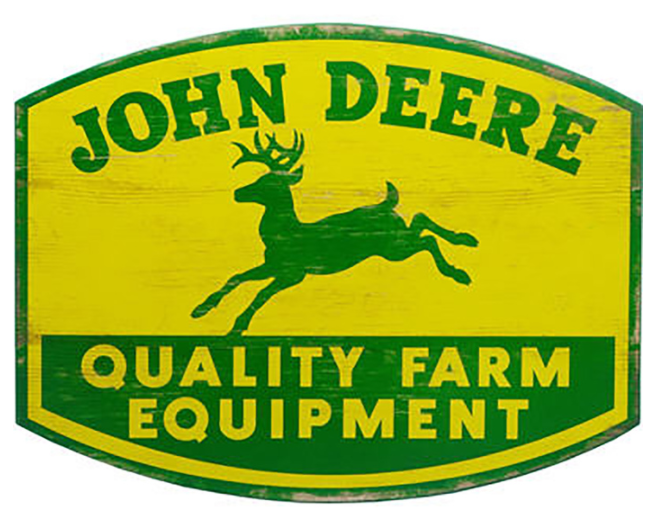 Quality Farm Equipment Wooden Sign