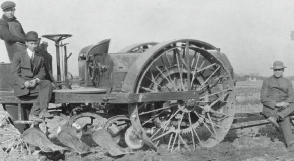 john deere tractor plow