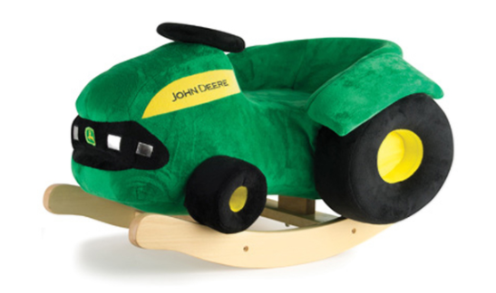 John Deere Plush Rocking Tractor