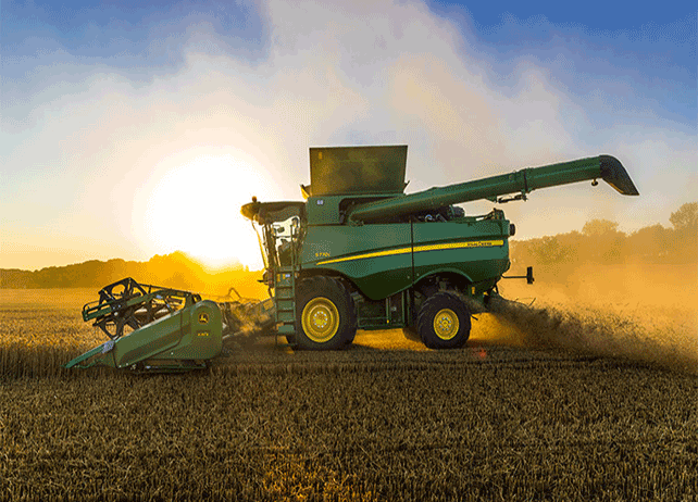 John Deere Combine