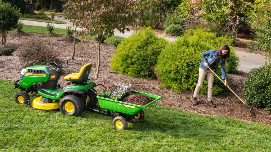 Garden tractor best sale sleeve hitch attachments