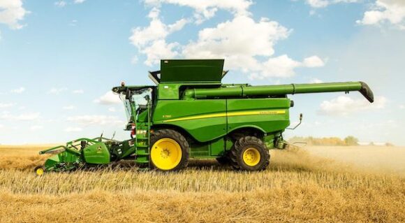 John Deere combine