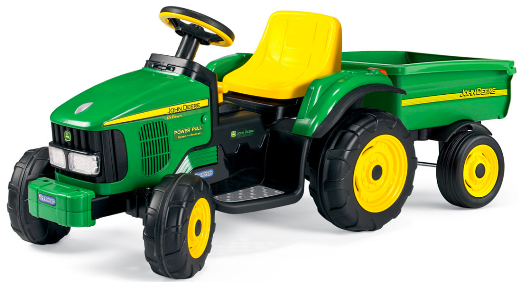 Kids Classic John Deere Pedal Tractor Trailer Set | eduaspirant.com