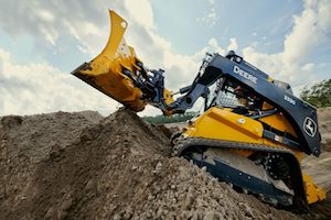 The SmartGrade 333G Compact Track Loader helps to increase productivity by automatically completing grading tasks faster with fewer passes and less rework. 
