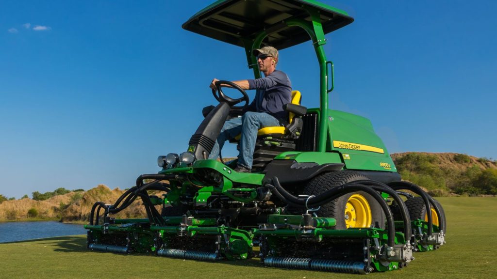 John Deere launches new large area reel mower - Golf Course Industry